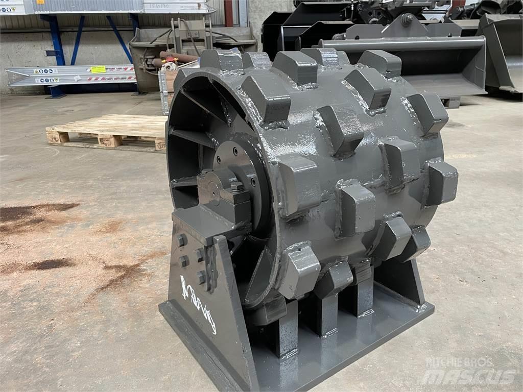  450 mm kompaktorhjul Walce ogumione