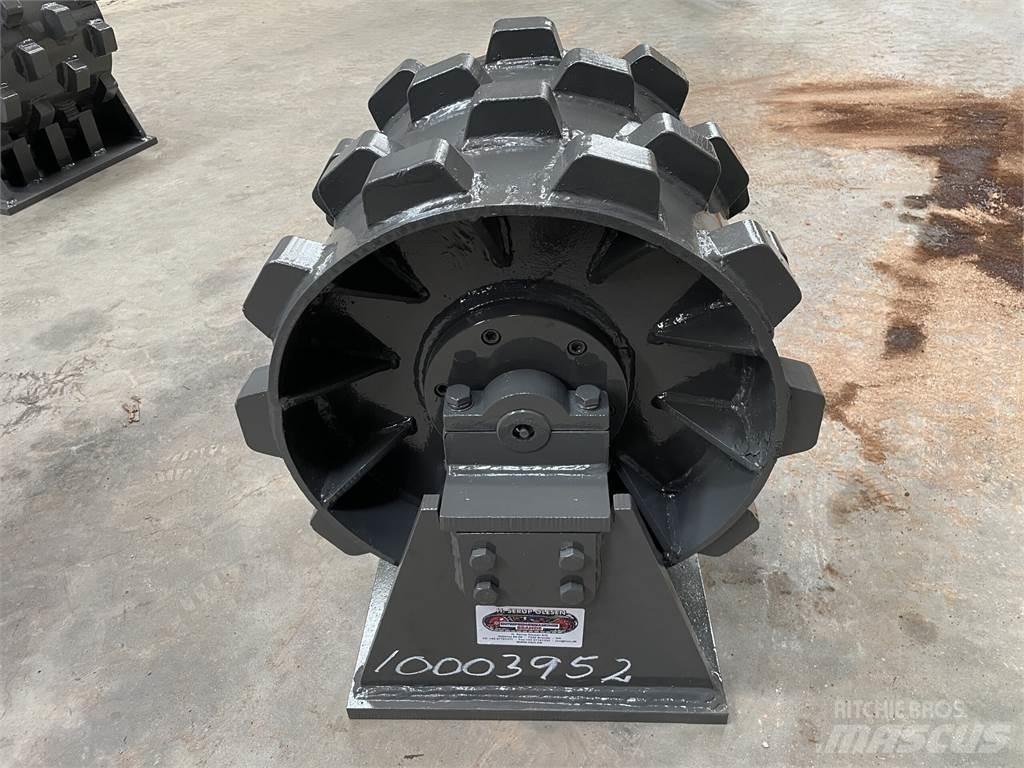  450 mm kompaktorhjul Walce ogumione