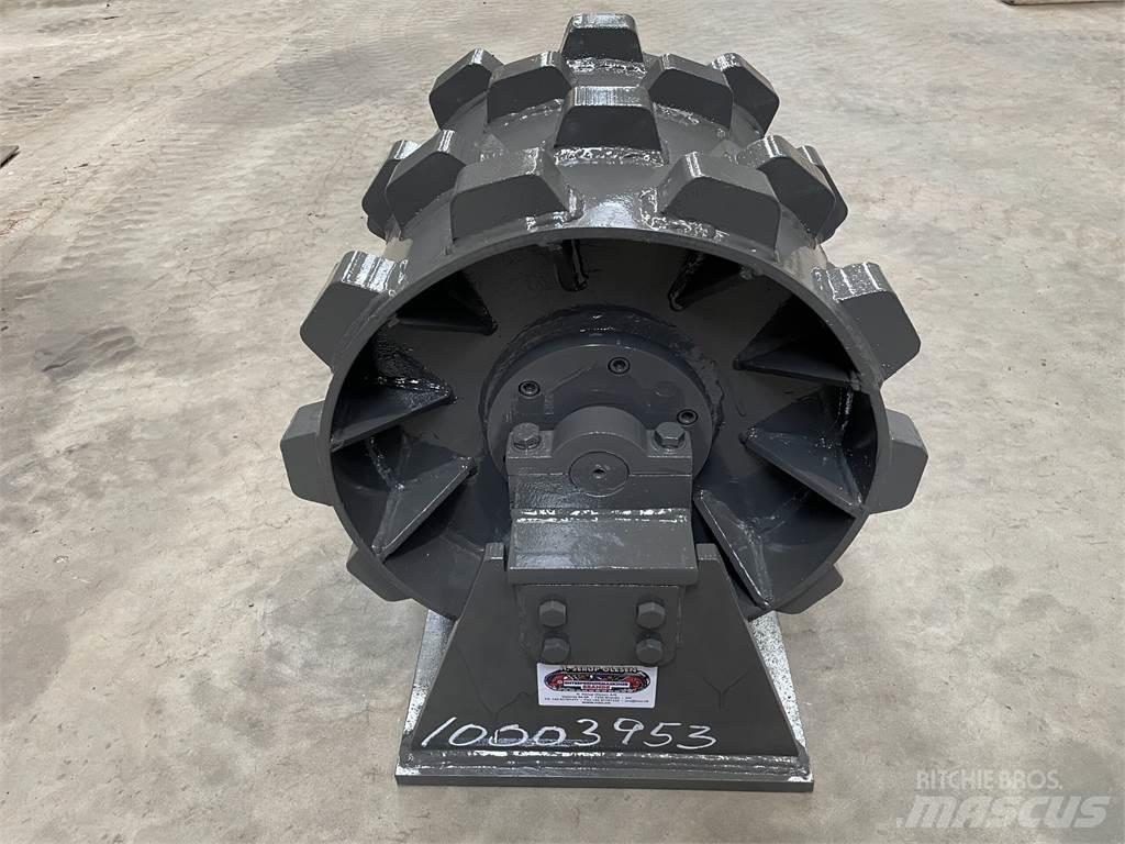  450 mm kompaktorhjul Walce ogumione