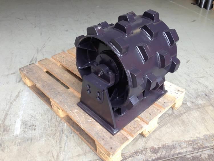  450 mm Kompaktorhjul Walce ogumione