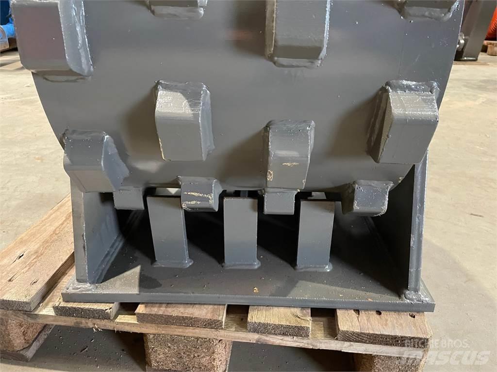  470 mm Kompaktorhjul Walce ogumione