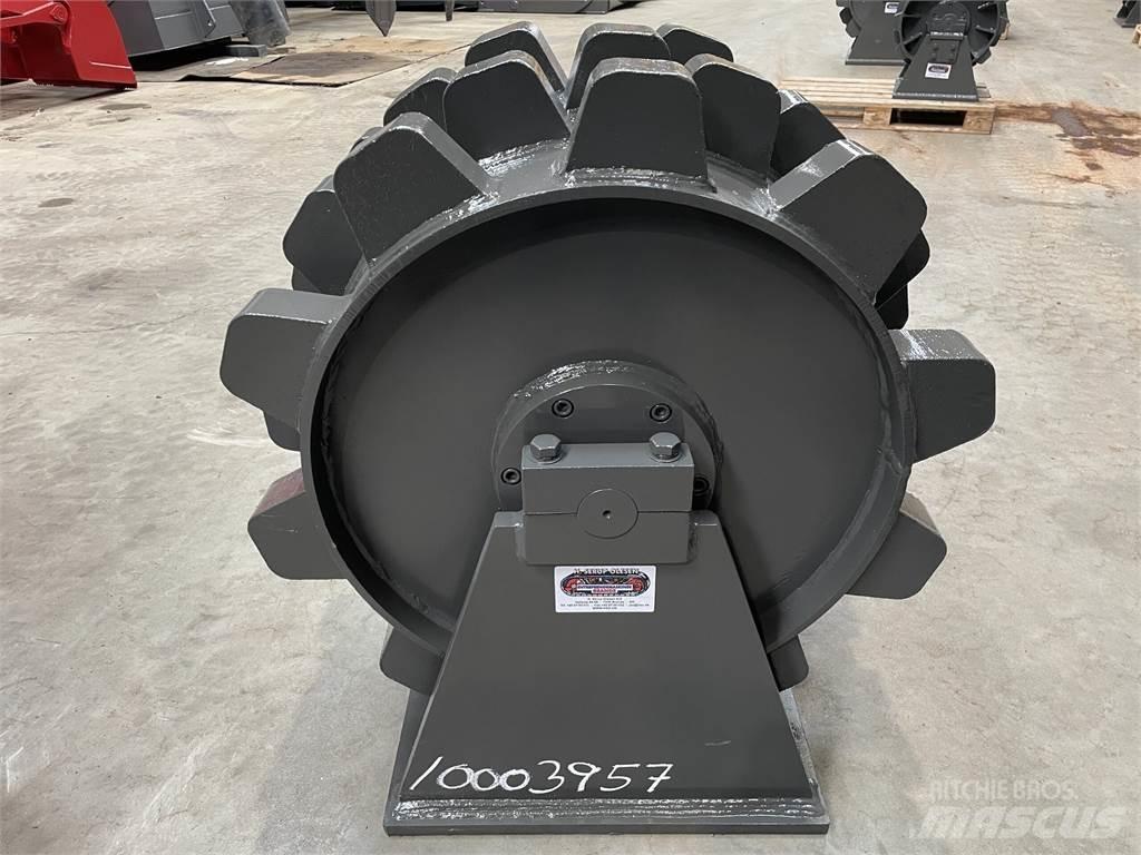  570 mm kompaktorhjul Walce ogumione