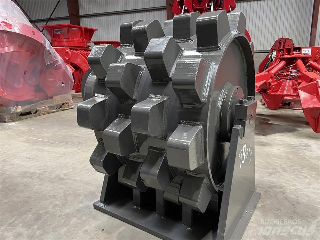  570 mm kompaktorhjul Walce ogumione