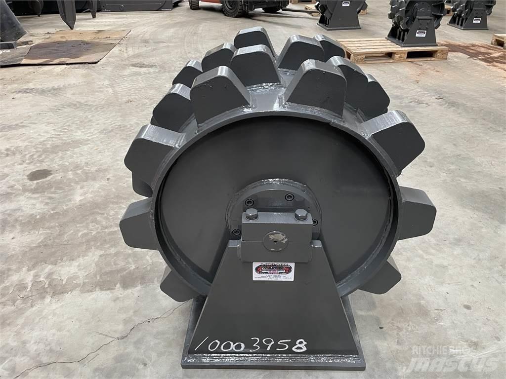  570 mm kompaktorhjul Walce ogumione