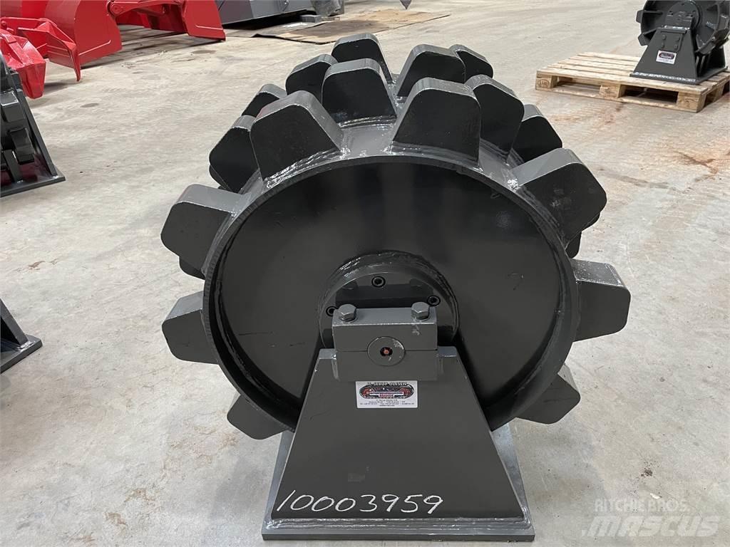  570 mm kompaktorhjul Walce ogumione