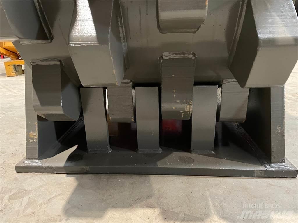  650 mm Kompaktorhjul Walce ogumione