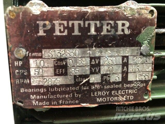  7,5 kW PETTER El-Motor Silniki