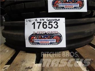  7.50-18 Goodyear dæk - 1 stk. Opony, koła i felgi