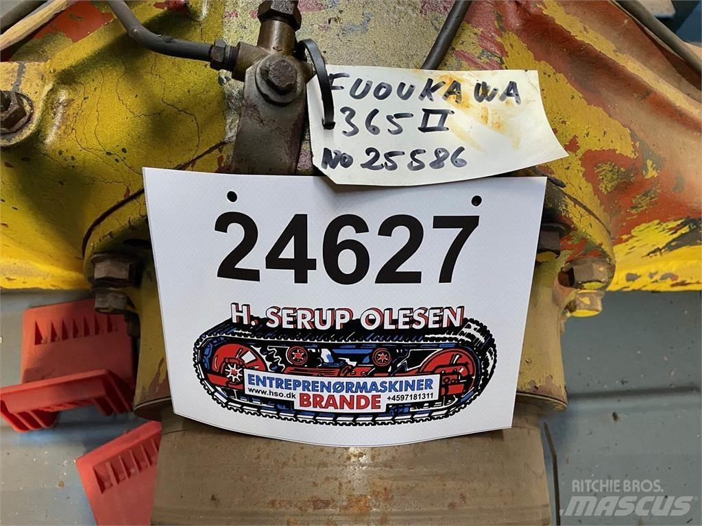  Bagaksel ex. Furukawa 365II Mosty, wały i osie