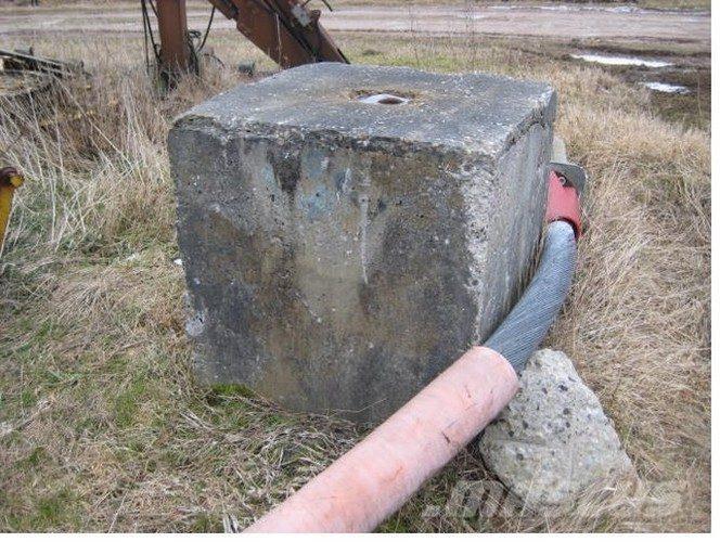  Ballastvægt 1 stk. - 2300 kg Części do dźwigów oraz wyposażenie