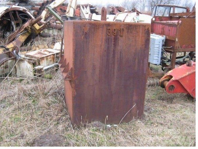  Ballastvægt 1 stk. - 3900 kg Części do dźwigów oraz wyposażenie