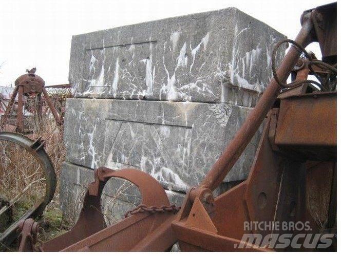  Ballastvægte 3 stk. - 3500 kg Części do dźwigów oraz wyposażenie