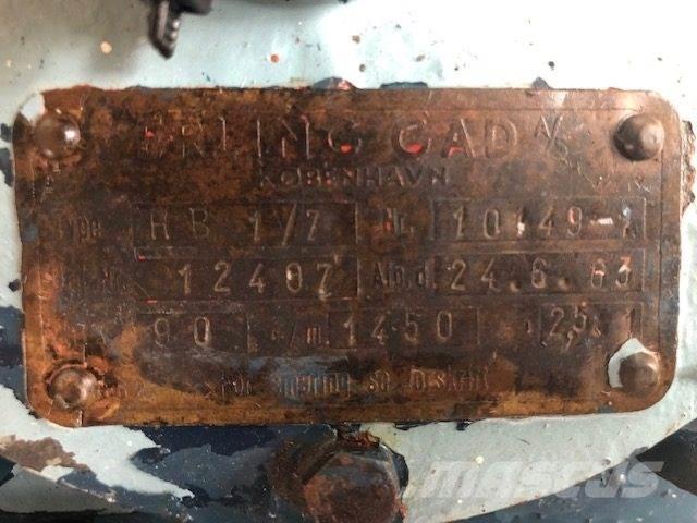  CAD Type HB 1/7 Przekładnie i skrzynie biegów