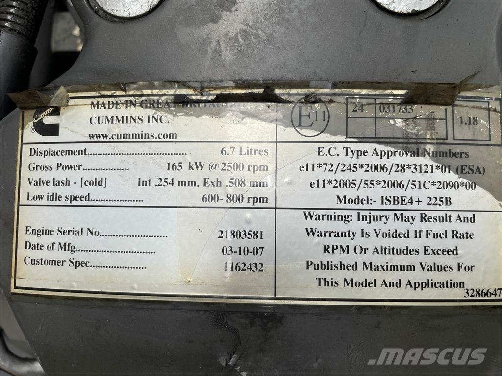Cummins 6,7 motor Silniki
