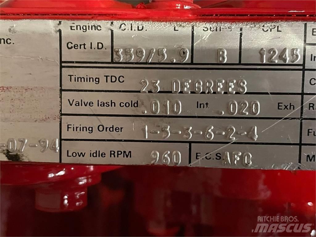 Cummins 6BT5,9-C motor Silniki