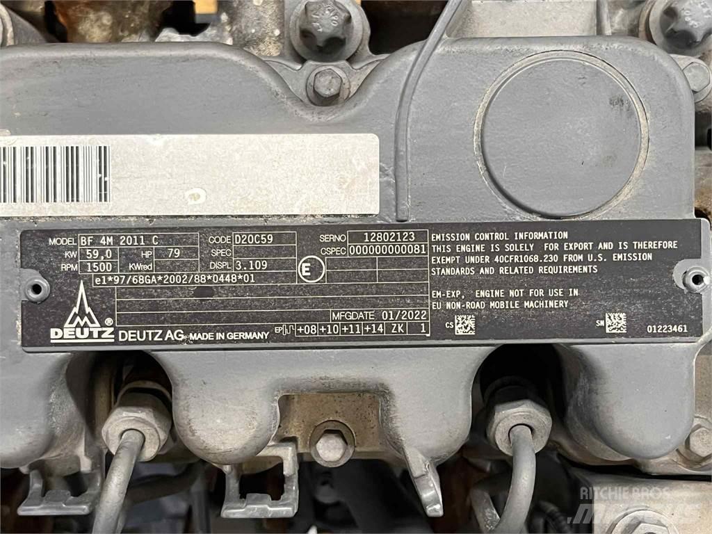 Deutz BF 4M 2011 C motor Silniki