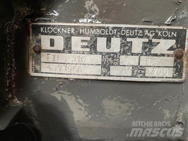 Deutz F1L 310 motor Silniki