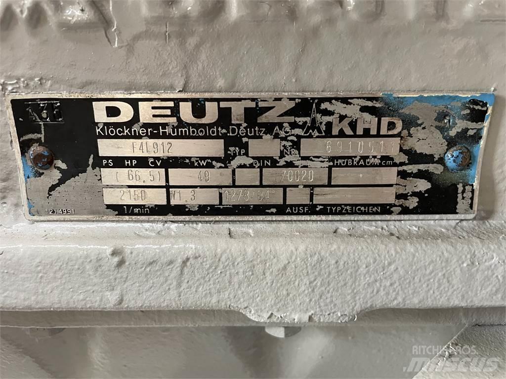 Deutz F4L 912 motor Silniki