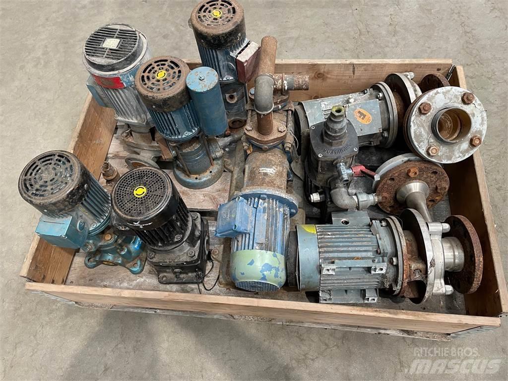  Diverse pumper Pompy wodne