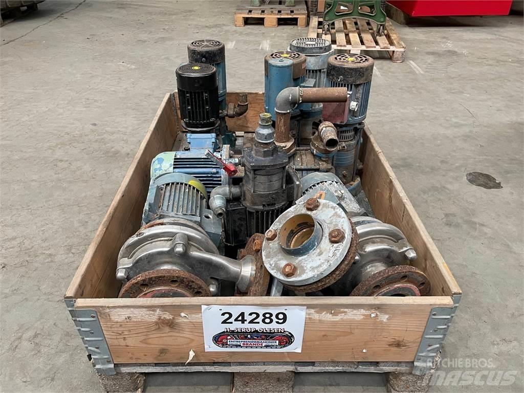  Diverse pumper Pompy wodne