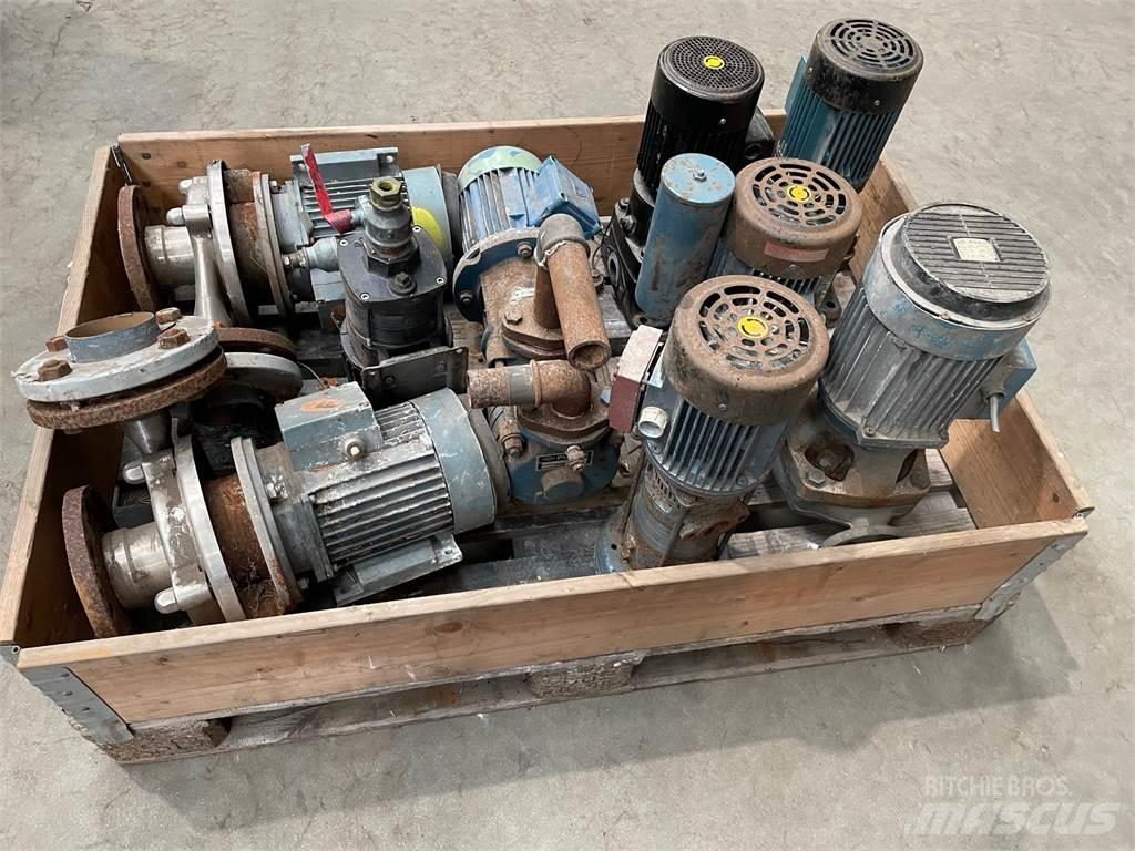  Diverse pumper Pompy wodne