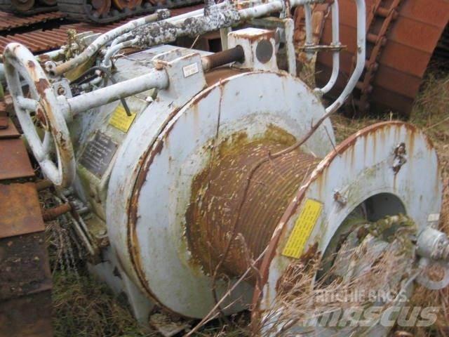  Double drum hydr. winch Podnośniki, wciągarki i windy towarowe