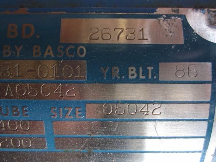  Dypkoger Basco Type 500 Inne akcesoria