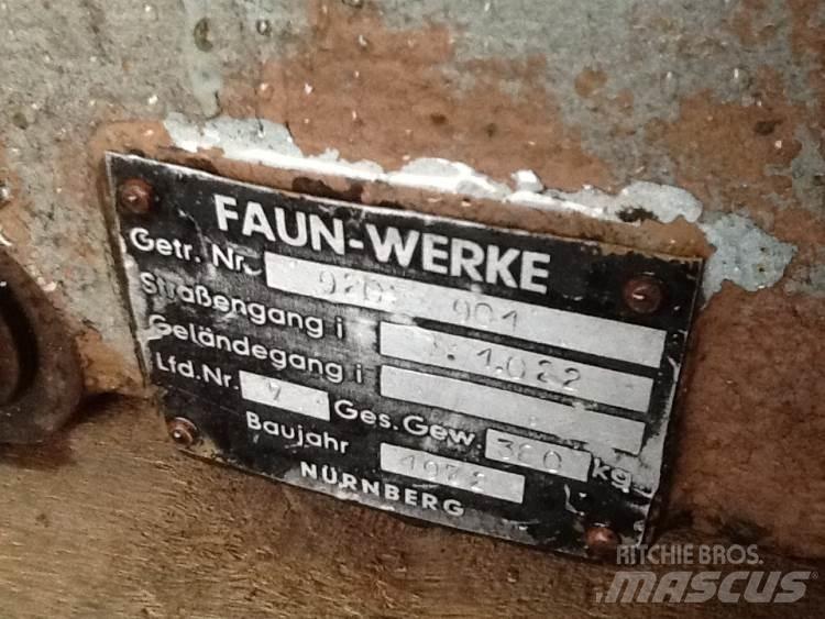 Faun gear til twin motor Przekładnie i skrzynie biegów