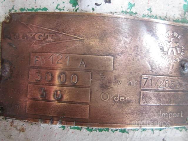 Flygt pumpe type FD121A Pompy wodne