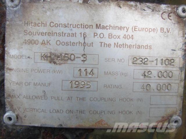 Hitachi KH150-3 til ophug Koparki gąsienicowe