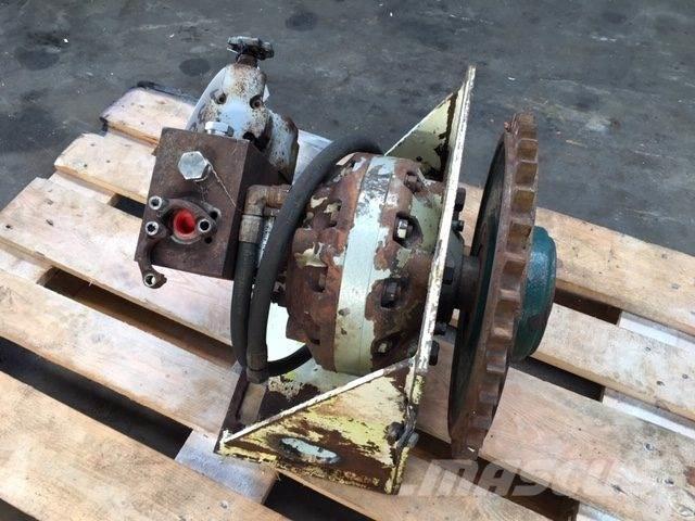  Hydr. motor med planetgear Przekładnie i skrzynie biegów