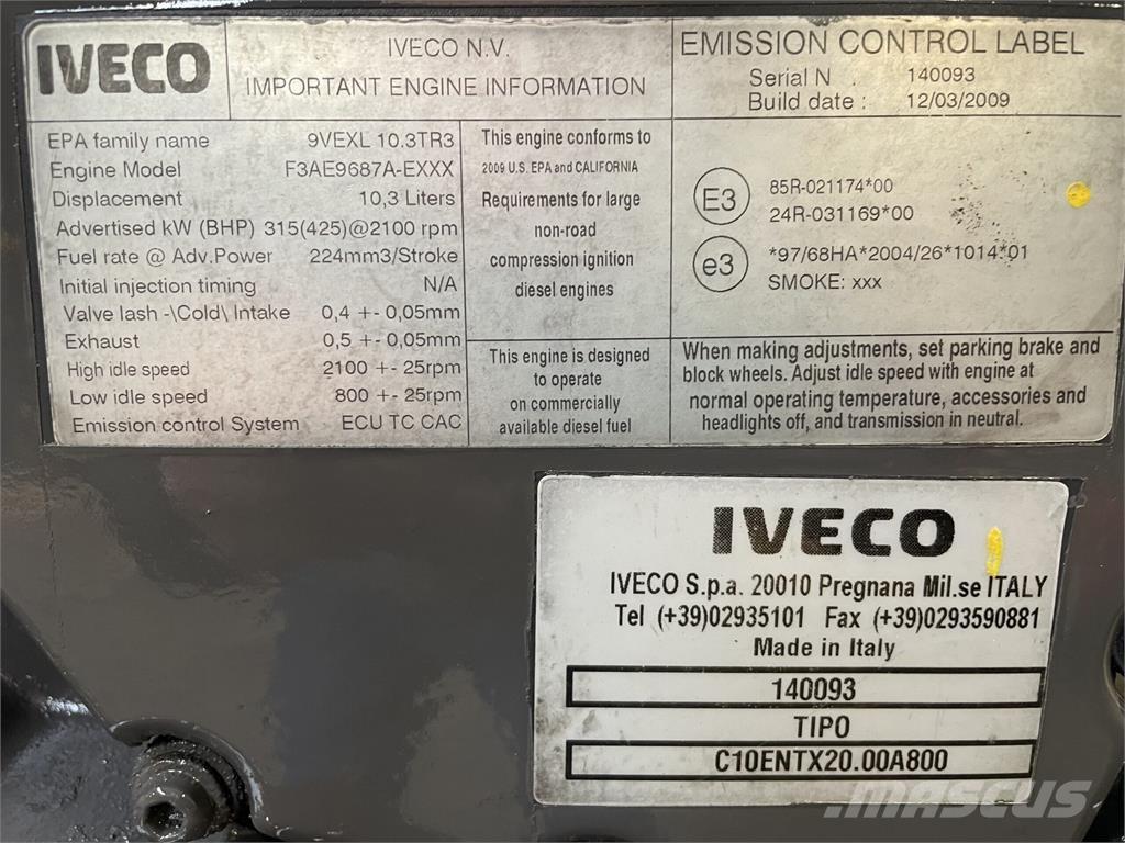 Iveco F3AE9687A motor Silniki