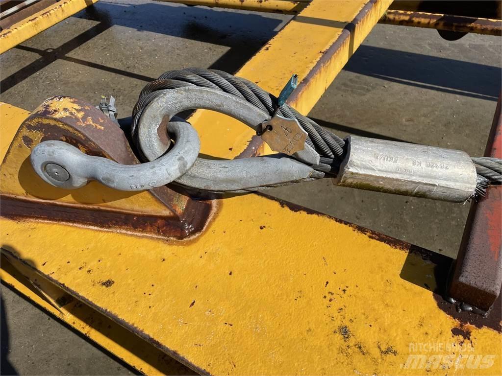  Løfteåg 42 ton Części do dźwigów oraz wyposażenie