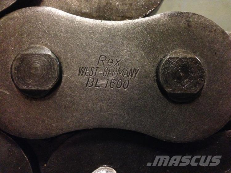  Løftekæde - 2 x 7,75 meter Części do dźwigów oraz wyposażenie