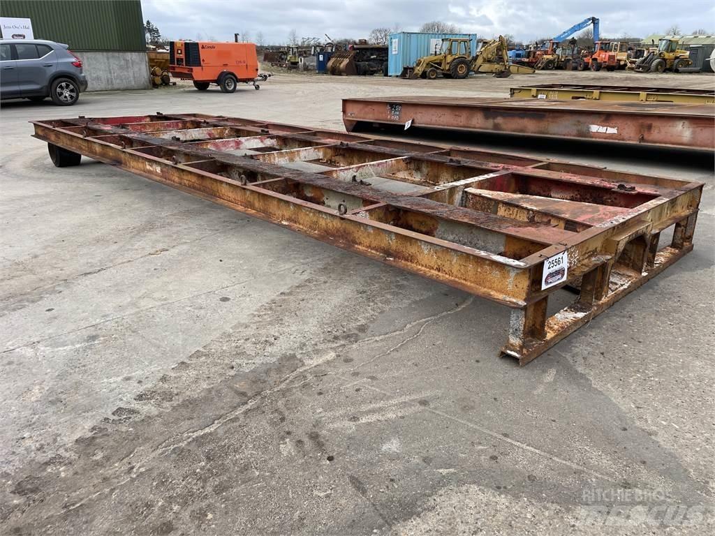Mafi trailer 20ft - 25 ton Naczepy niskopodłogowe