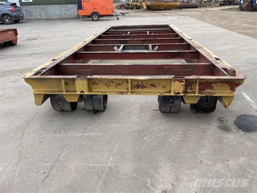  Maft trailer 20ft - 25 ton Naczepy niskopodłogowe