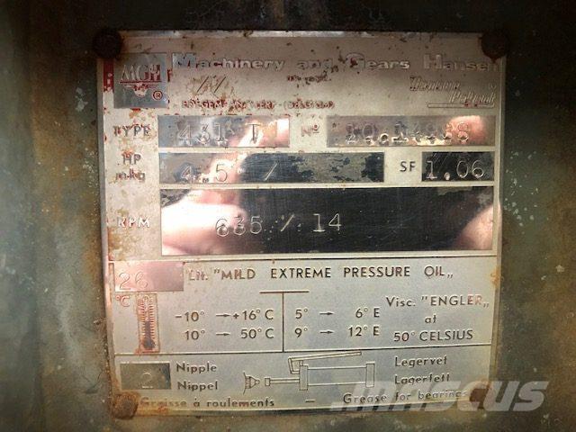  MGH Type 431T gear Przekładnie i skrzynie biegów