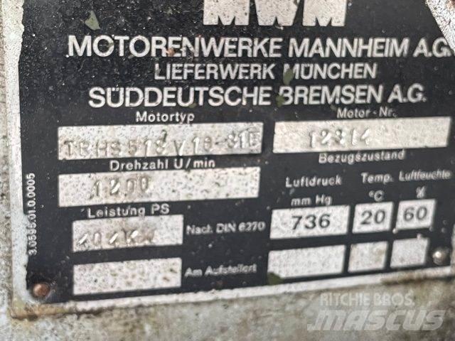 MWM TRHS 518V16-31E motor Silniki