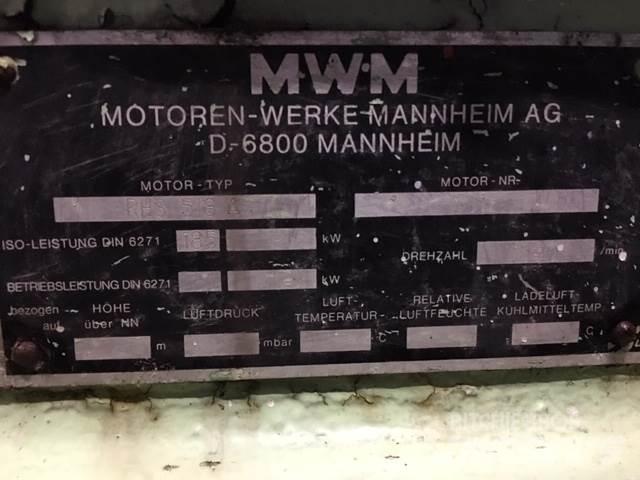 MWM type RHS518A motor Silniki