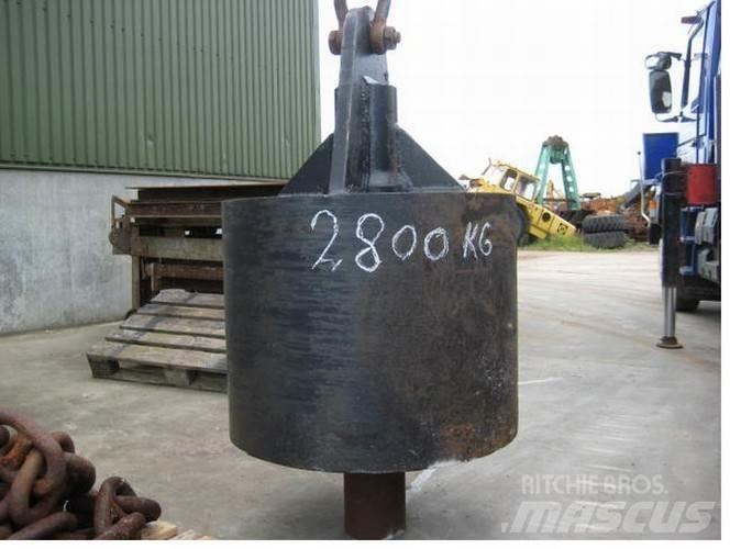  Nedbrydningskugle 2800 kg Szczęki kruszące