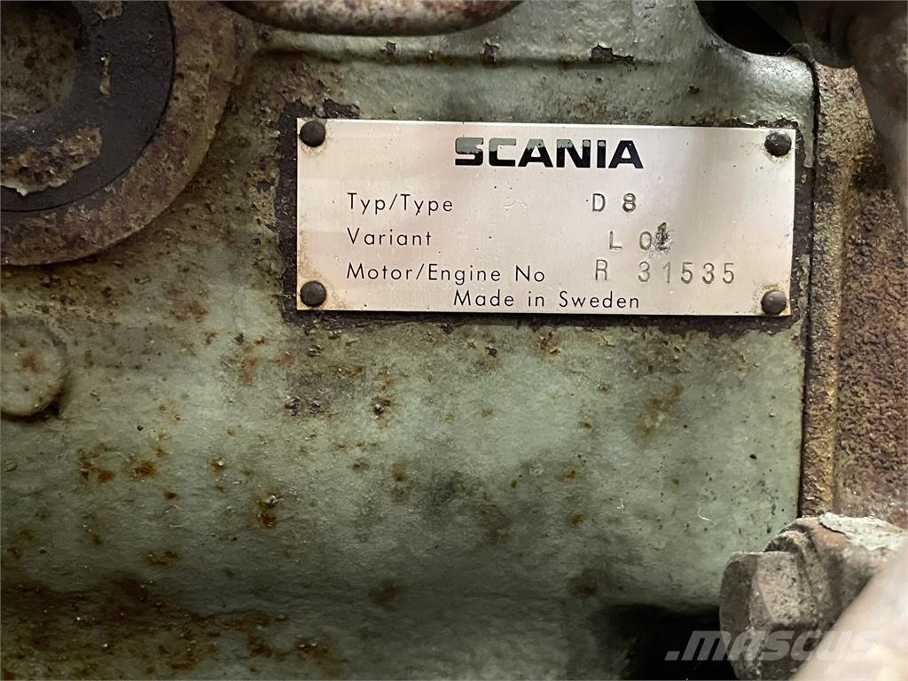 Scania D8 Variant L01 Silniki