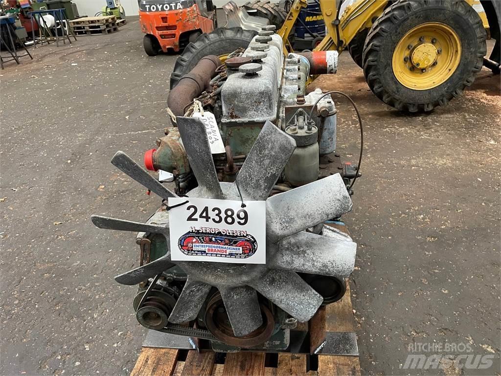 Scania D8L B09 motor. Silniki