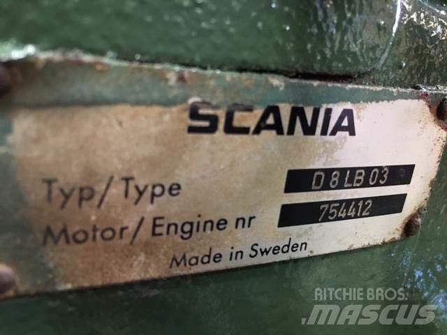 Scania D8LB03 motor Silniki