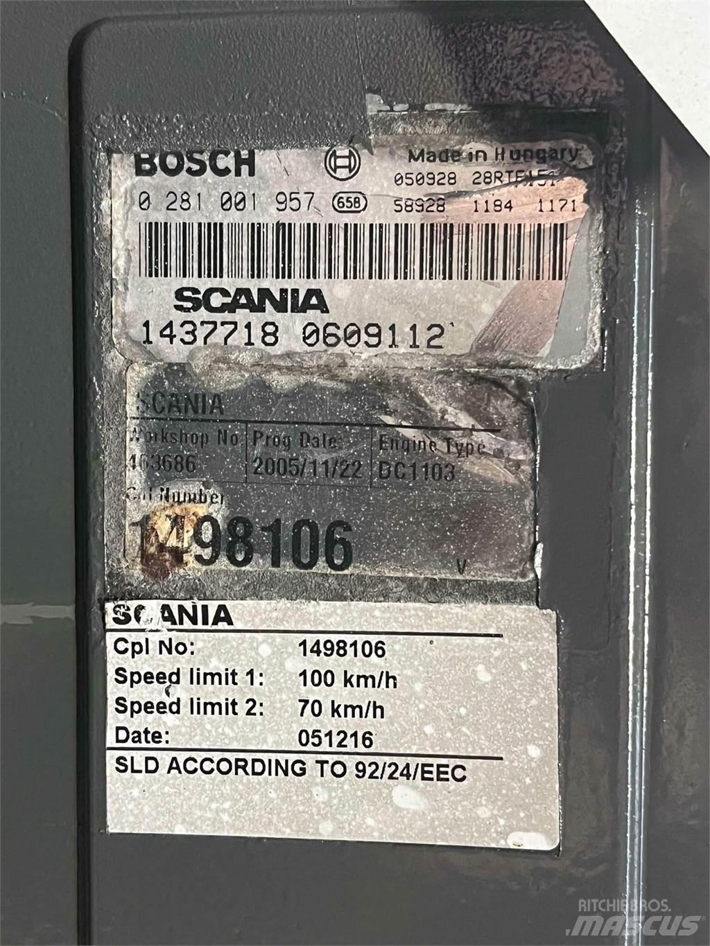 Scania DC11 03 B02 motor Silniki