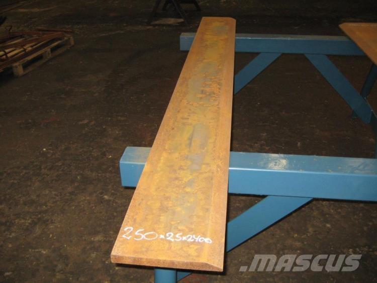  Skærstål 250x25x2300 mm Sprzęt rurociągowy