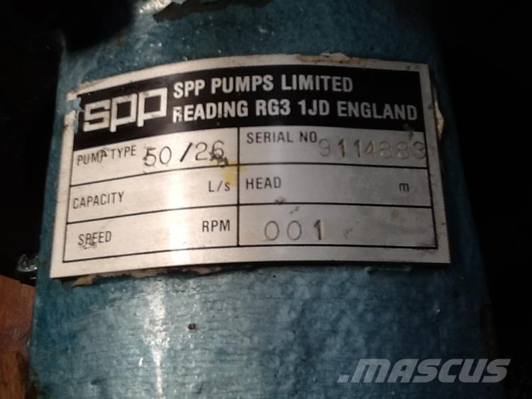  SPP vandpumpe 50/26 Pompy wodne