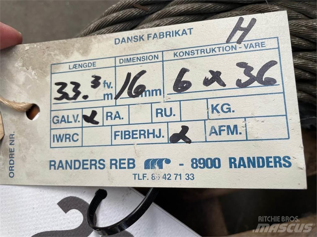  Stålwire Ø16 mm Części do dźwigów oraz wyposażenie