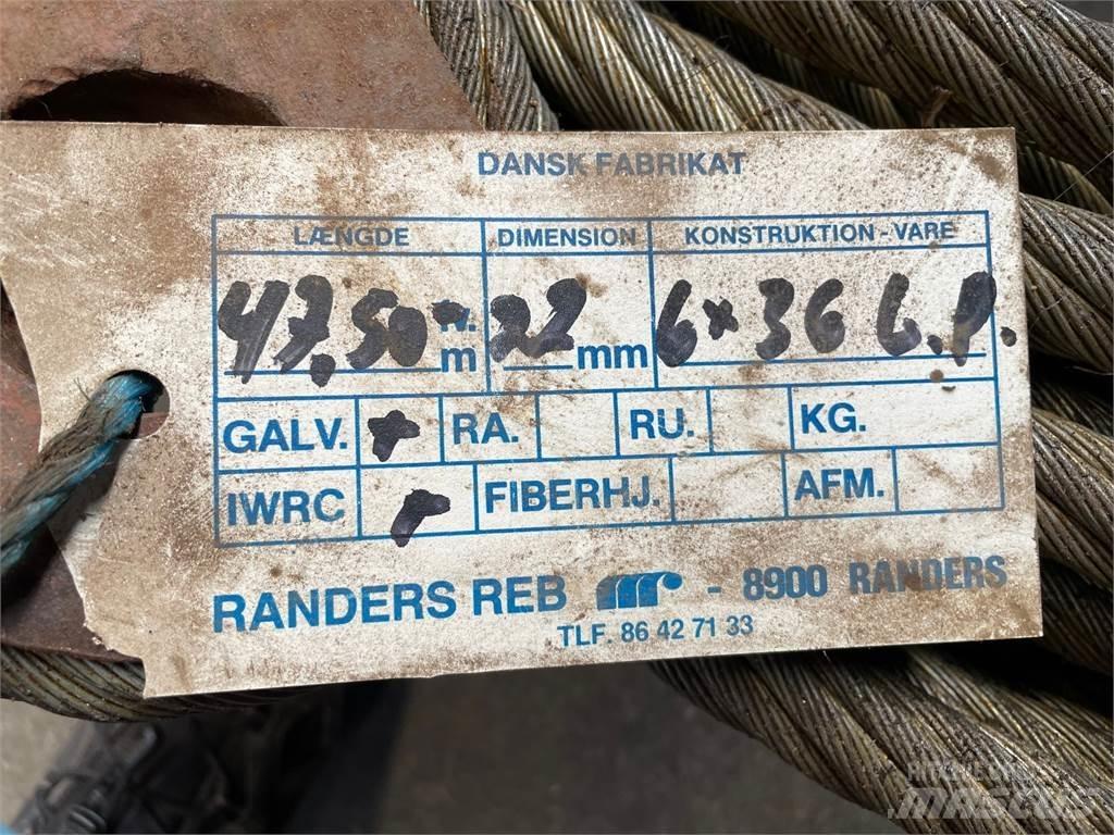  Stålwire Ø22 mm Części do dźwigów oraz wyposażenie