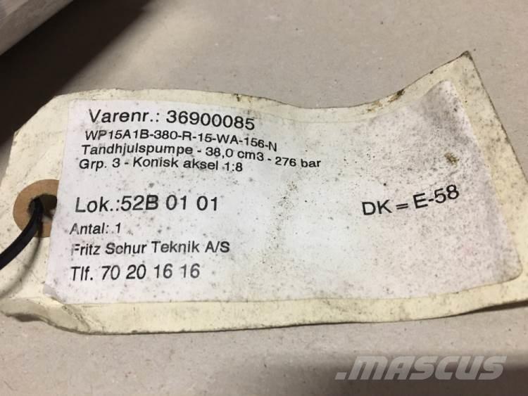  Tandhjulspumpe, Haldex Hydraulika