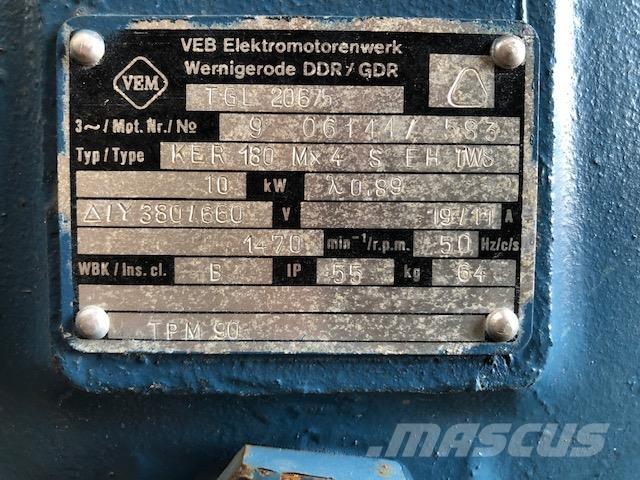 VEB kølekompressor - 4 cyl. Kompresory
